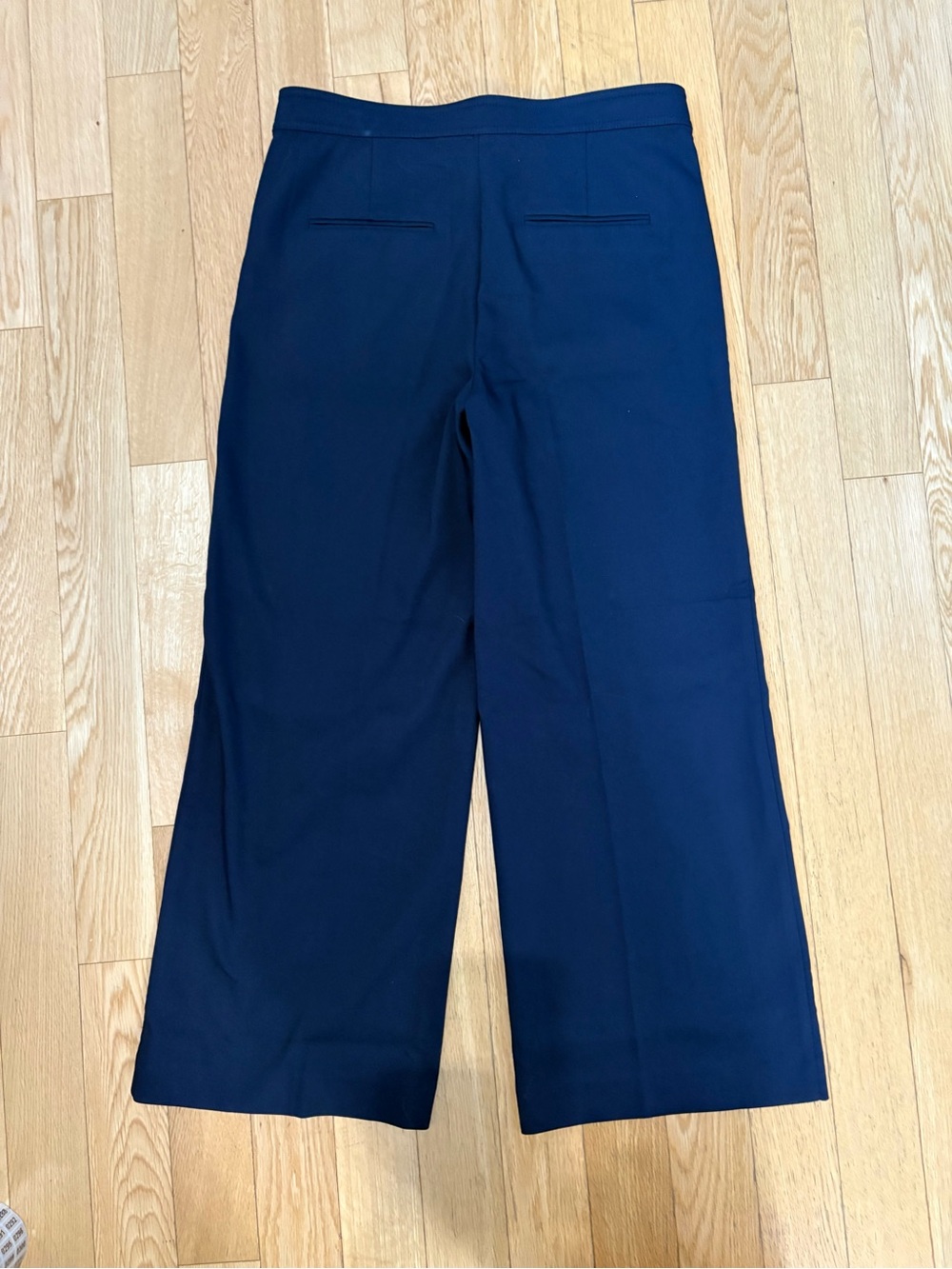 Ann Taylor Navy Wide-Leg Pants - Picture 3 of 11